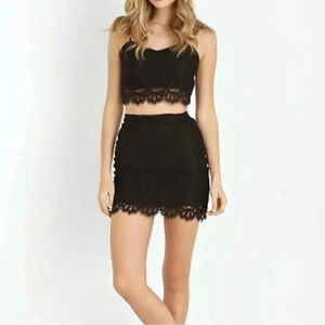 For Love And Lemons | Dresses | For Love Lemons Andrea Eyelet Mini Dress |  Poshmark